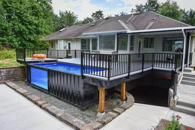 Container swimming pool cost performance