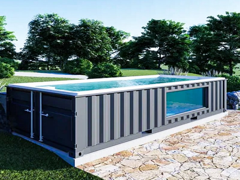 Container swimming pool 5.8X2.2X1.5M(4)
