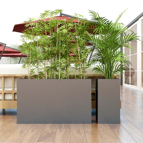Large outdoor flower box