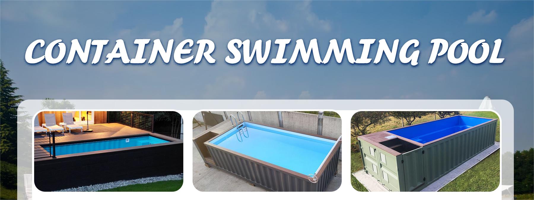 Container swimming pool