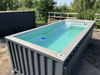 Portable container pool