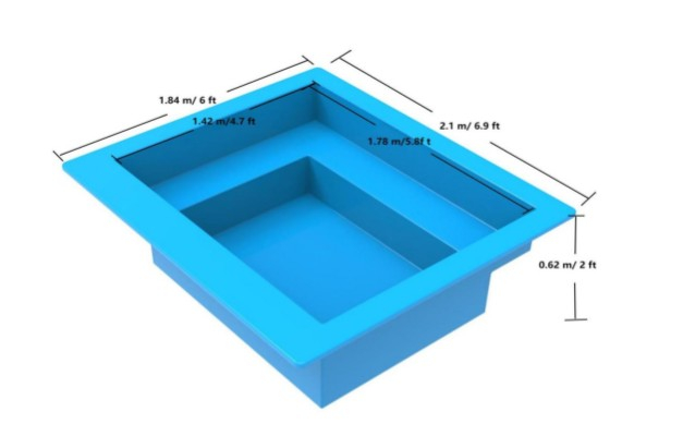 Hot spring swimming pool