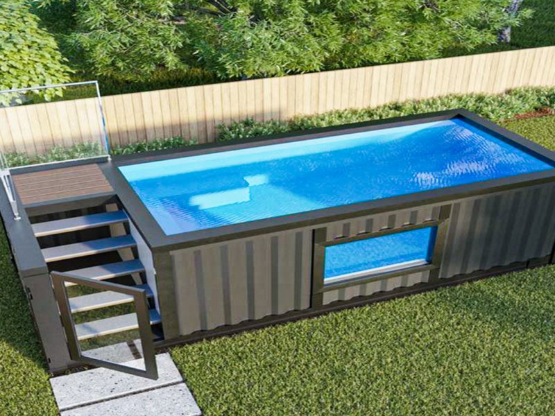 Container swimming pool 5.8X2.2X1.5M(5)