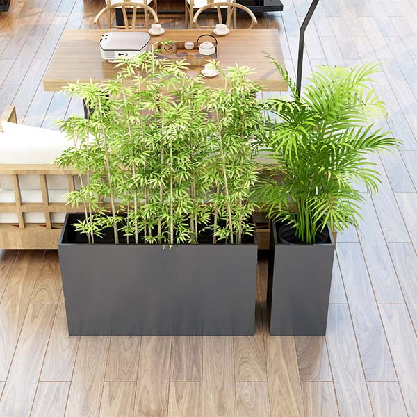 Large outdoor flower box