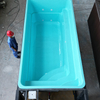 18.09ft×7.29ft×4.72ft Black Container Pool