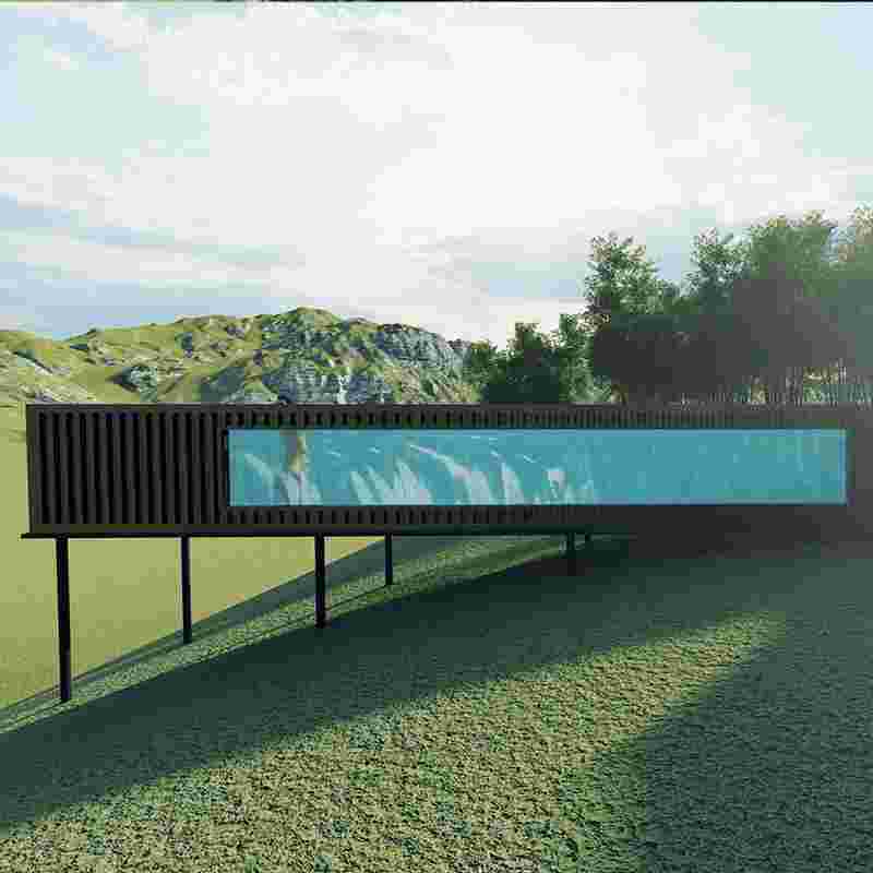 Container Pool 18.04 FT × 7.22 FT × 4.92 FT