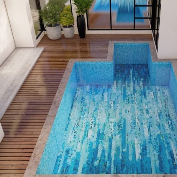 Modular Pool Price-Classic Mosaic Tile Options