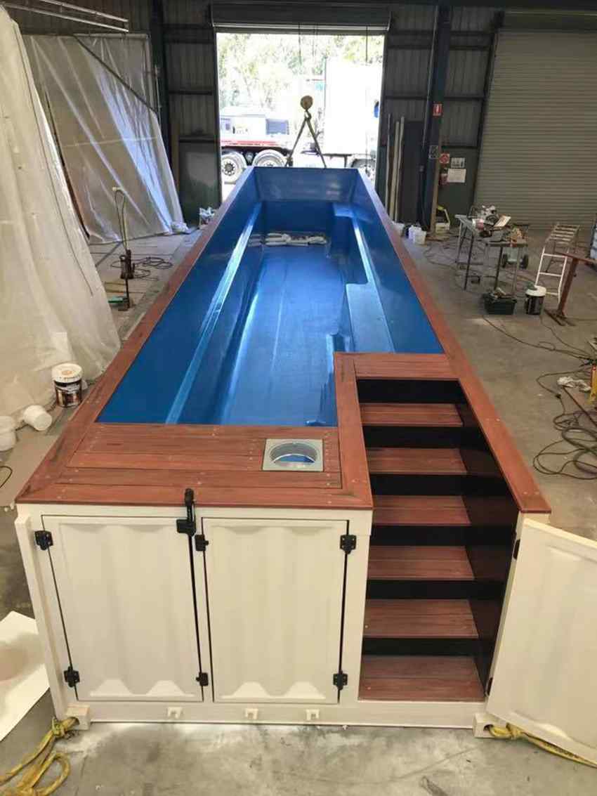Container Swimming Pool 20 Feet Gauge
