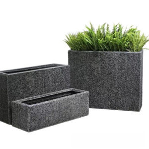 Outdoor Flower Box Combination Rectangular Glass Fiber Reinforced Plastic