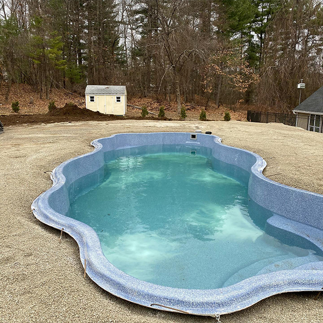 Cashew pool Fiberglass swimming pool