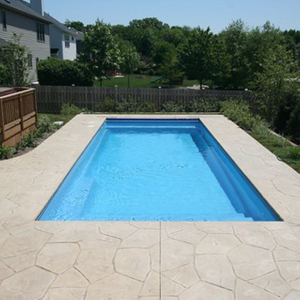 High quality wholesale fiberglass pool splash water pool for kids and adult