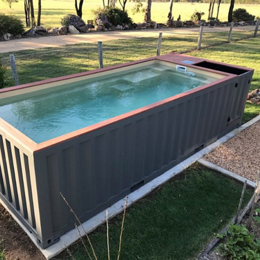 Container Pool 18.04 FT × 7.22 FT × 4.92 FT