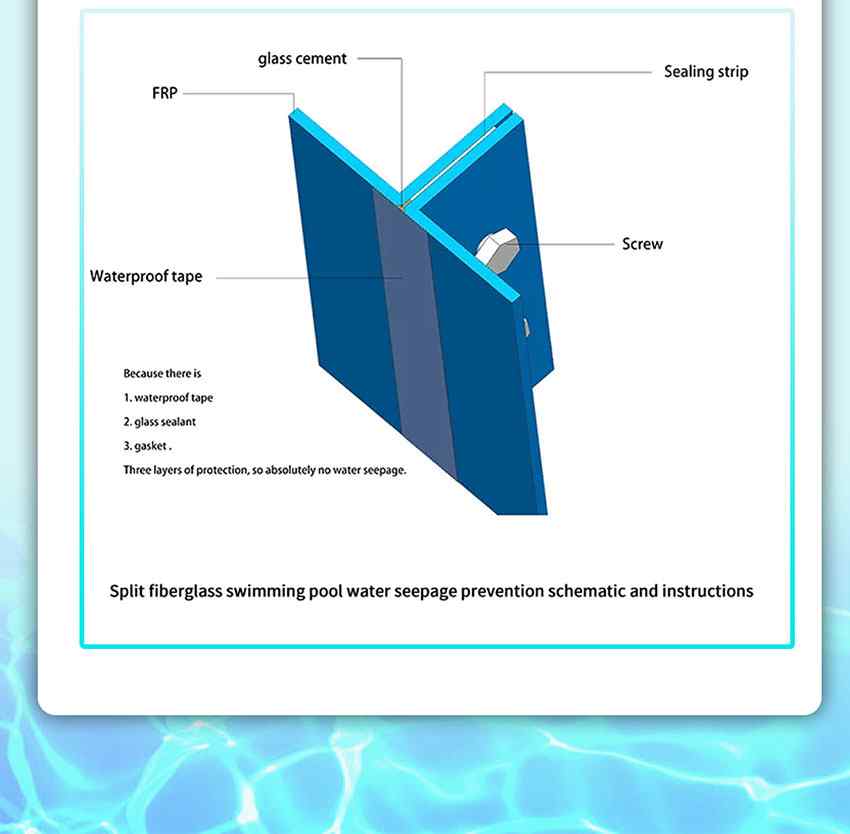 Underground fiberglass pool FS-01 (5)