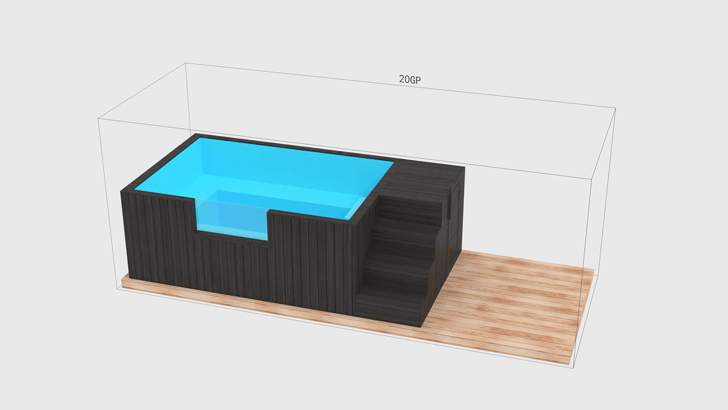 CP-300SPA Container Pool-PRODUCT LOADING