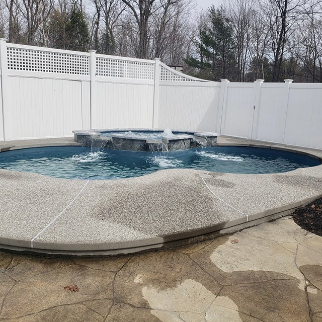 Cashew pool Fiberglass swimming pool