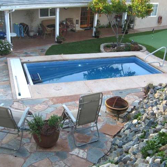 High quality wholesale fiberglass pool splash water pool for kids and adult