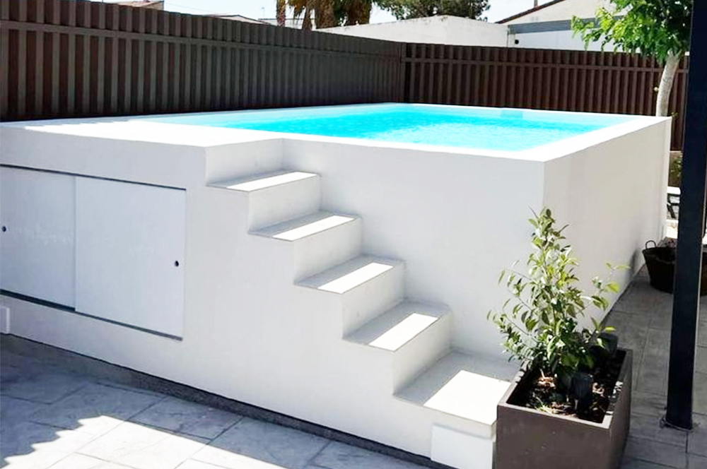 above-ground pool