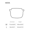 Hercules flower pot