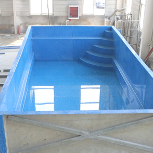 Affordable fiberglass inground pool portable pool 20feet infinity pool backyard