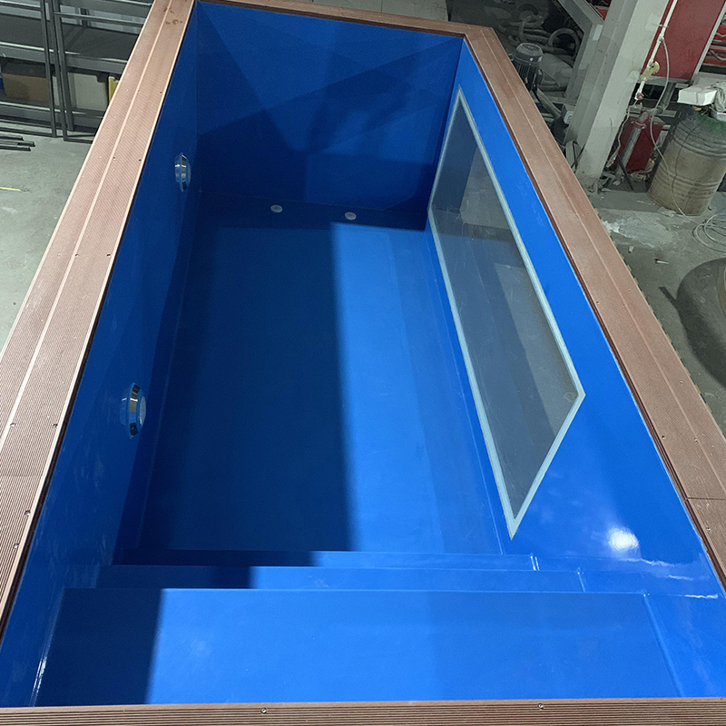 Gray Container Pool (19ft×7.2ft×4.9ft)