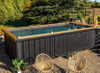 Quick Installation of Container Swimming Pool