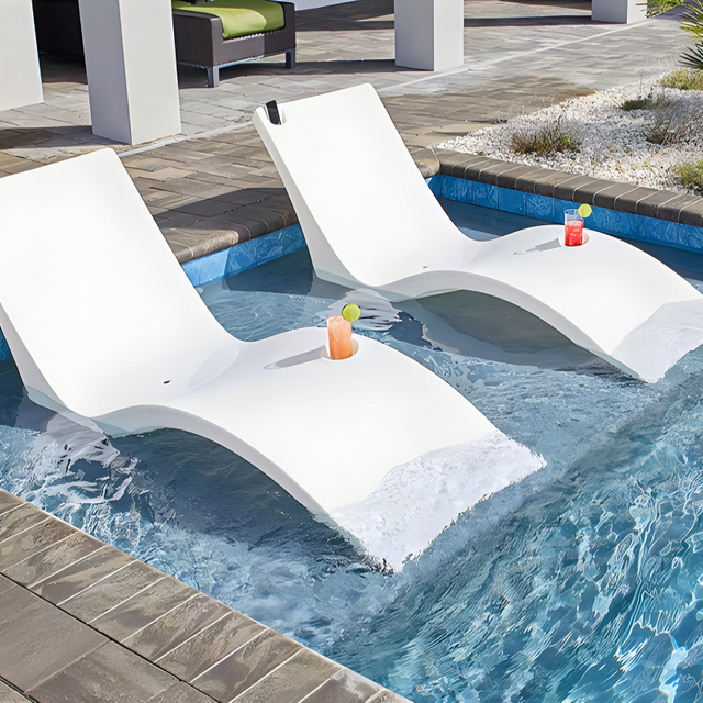 Fiberglass sun chair