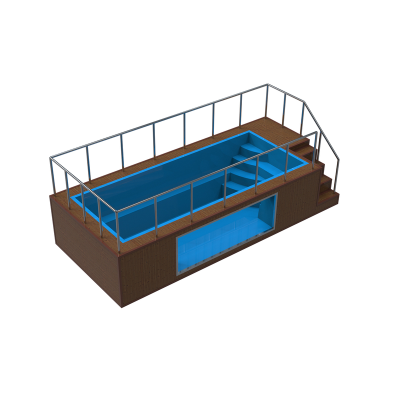 Container pool/above ground pool