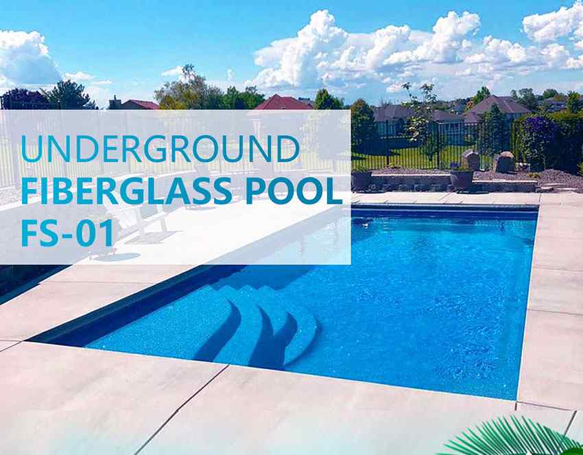 Underground fiberglass pool FS-01_1
