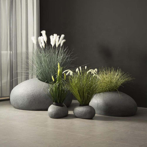 Oval Outdoor Flowerpot