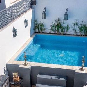 Square SPA Fiberglass pool