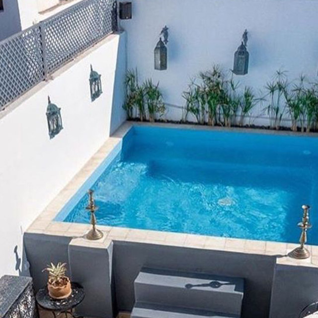 Square SPA Fiberglass pool