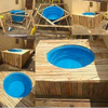 Large outdoor SPA leisure fiberglass pool equipment