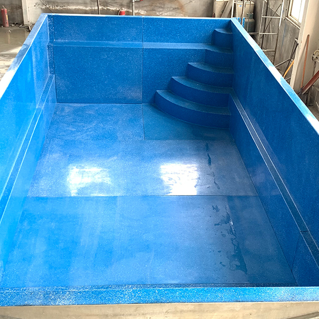 Affordable fiberglass inground pool portable pool 20feet infinity pool backyard