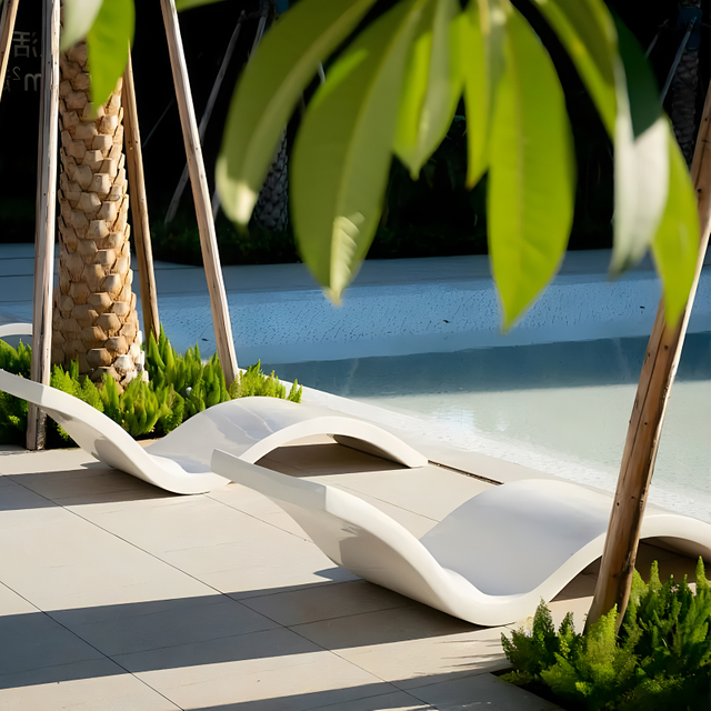 Fiberglass sun chair