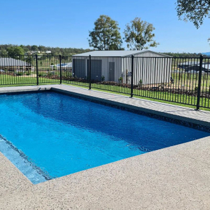 Fiberglass pool square