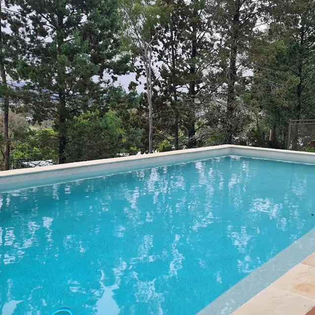 Glass steel rectangular pool