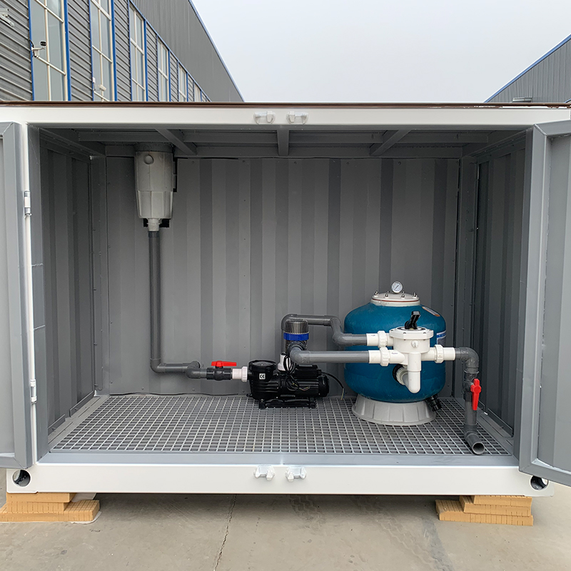 Container Pool 18.04 FT × 7.22 FT × 4.92 FT
