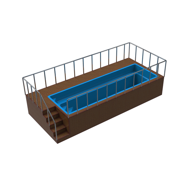 Container pool/above ground pool