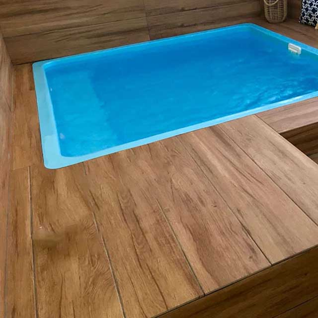 Square SPA Fiberglass pool