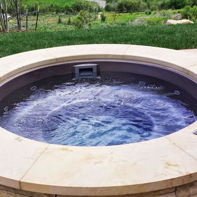 2022 Factory Customization small fiberglass inground pools for kids outdoor