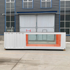  White & Orange Container Pool (18×7.2×4.9ft)