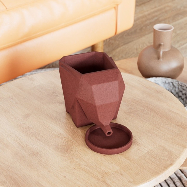 The elephant flowerpot
