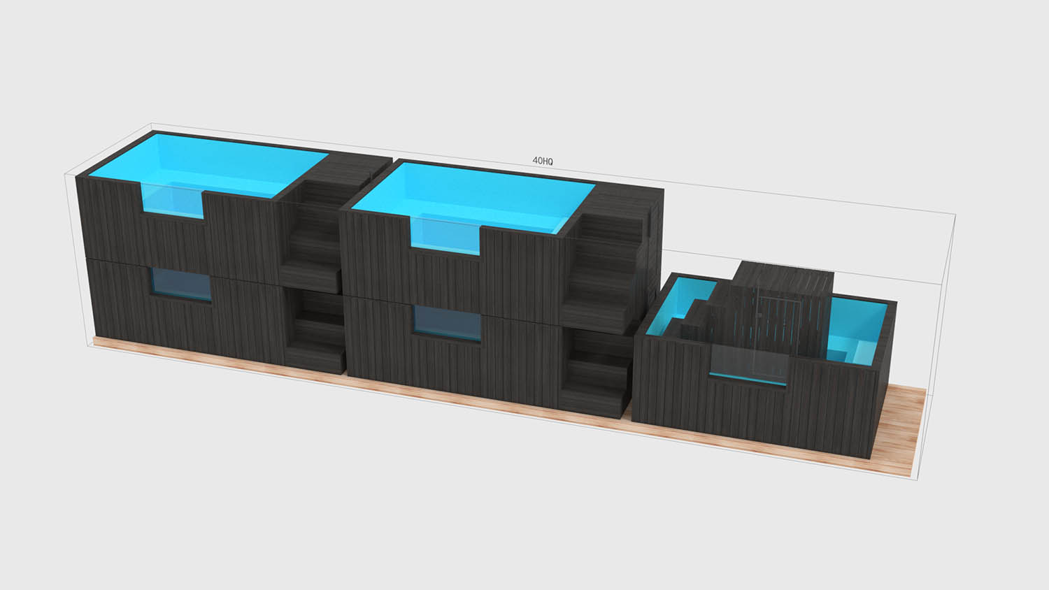 CP-300SPA Container Pool-PRODUCT LOADING-1
