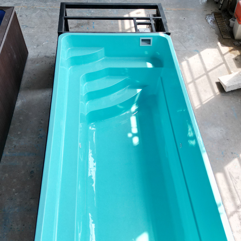 18.09ft×7.29ft×4.72ft Black Container Pool