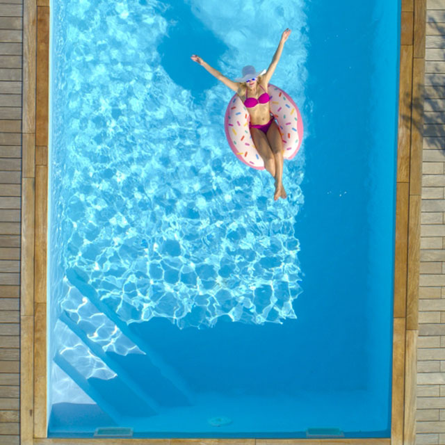 Fiberglass Pool Shells 14ft x 7.4ft x 4.6ft-Above-Ground & In-Ground Options