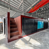 29.53ft×7.38ft×6.54ft Black Container Pool