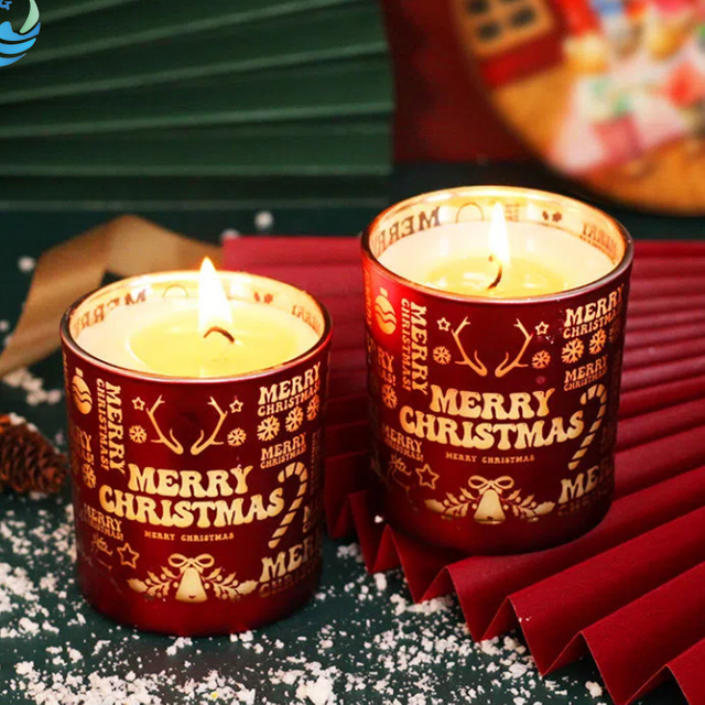 Christmas candle cup