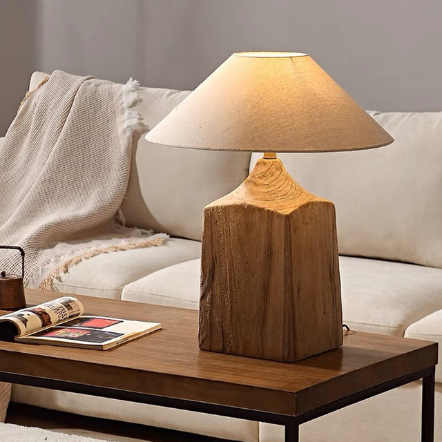 Wabi Sabi wind table lamp homestay