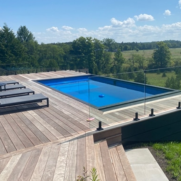 Modular Pool Cost-On A Slope