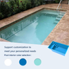 Fiberglass Pool Shells 14ft x 7.4ft x 4.6ft